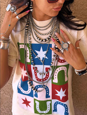 Lucky Horseshoe Graphic Tee