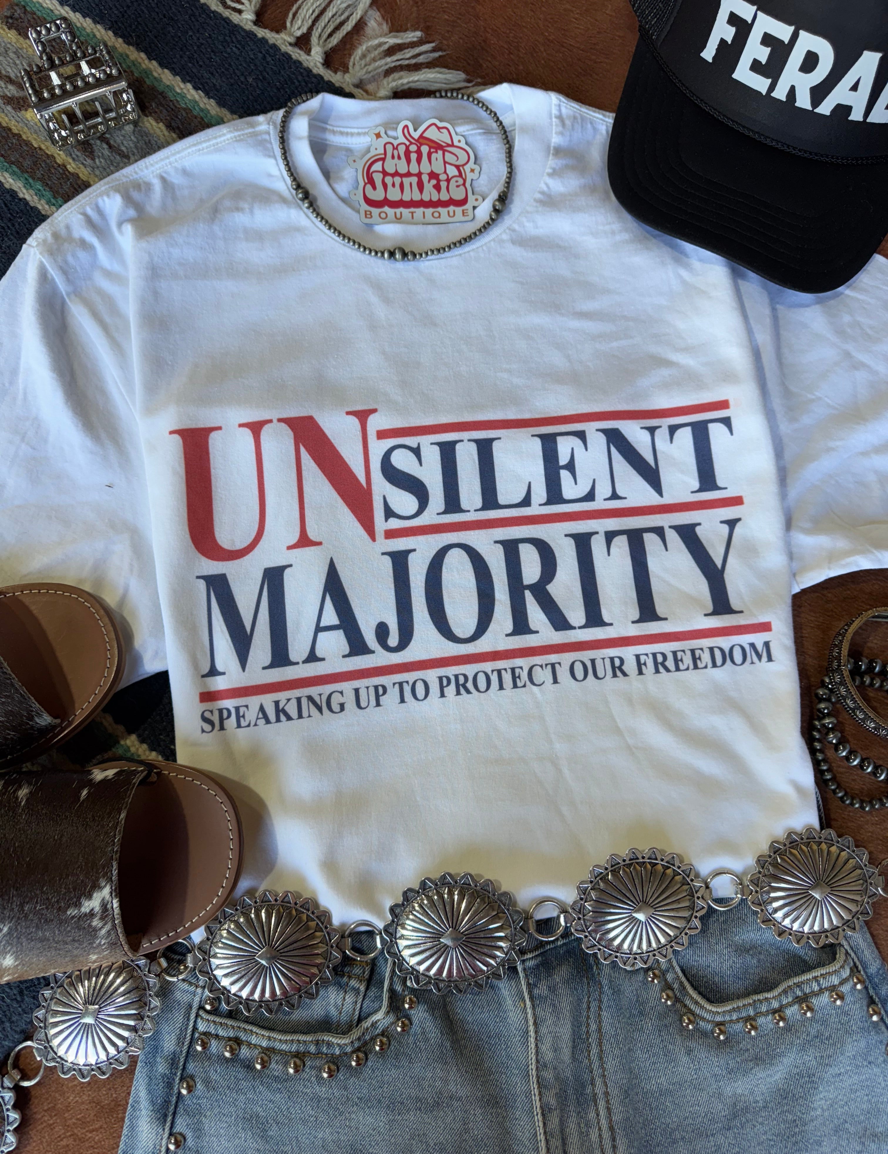 UnSilent Majority Graphic Tee – Wild Junkie - Main Image