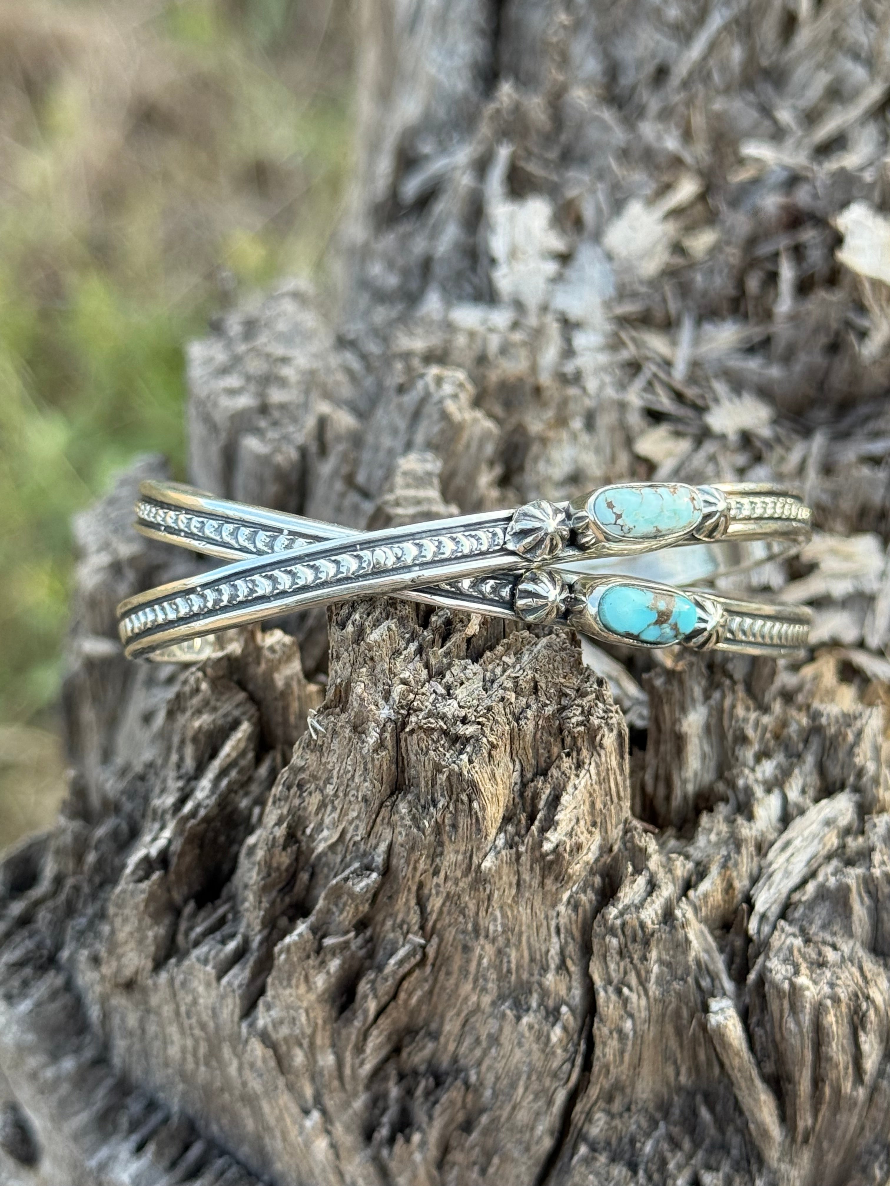 Authentic Dry Creek Turquoise Cuff Bracelet