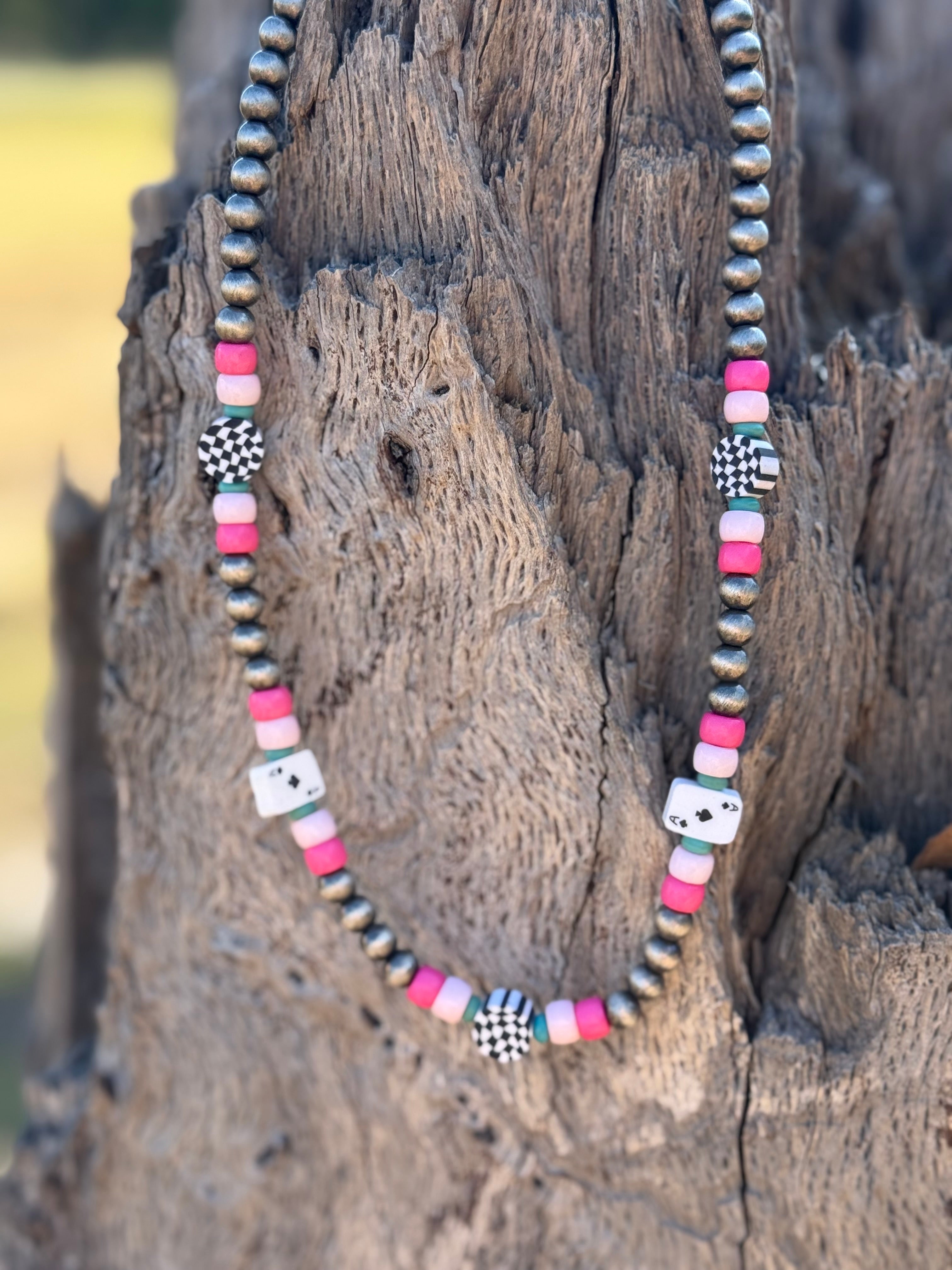 Mutli-Colored Turquoise Beaded Choker