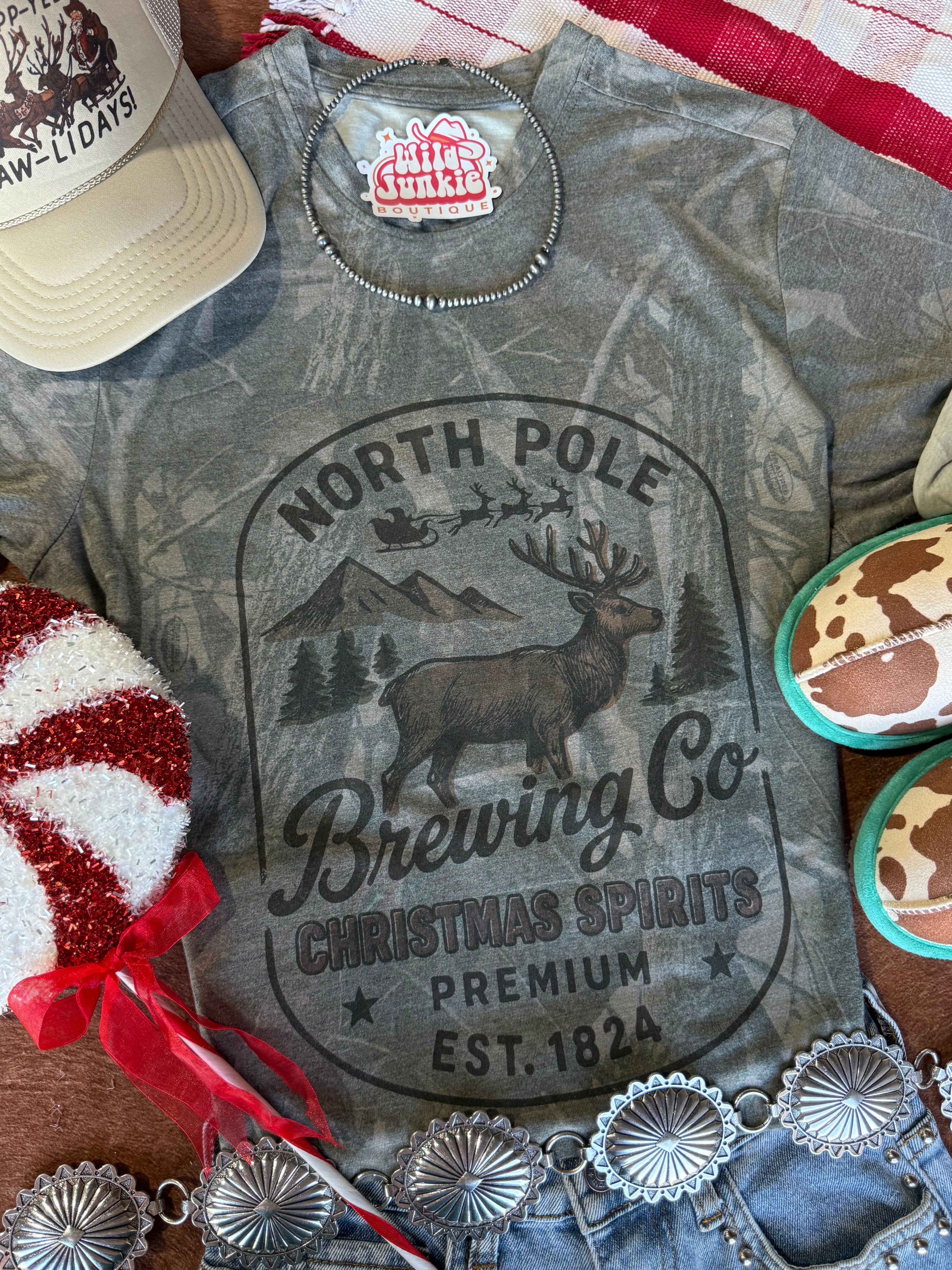 North Pole Brewing Co RealTree Camo Graphic Tee