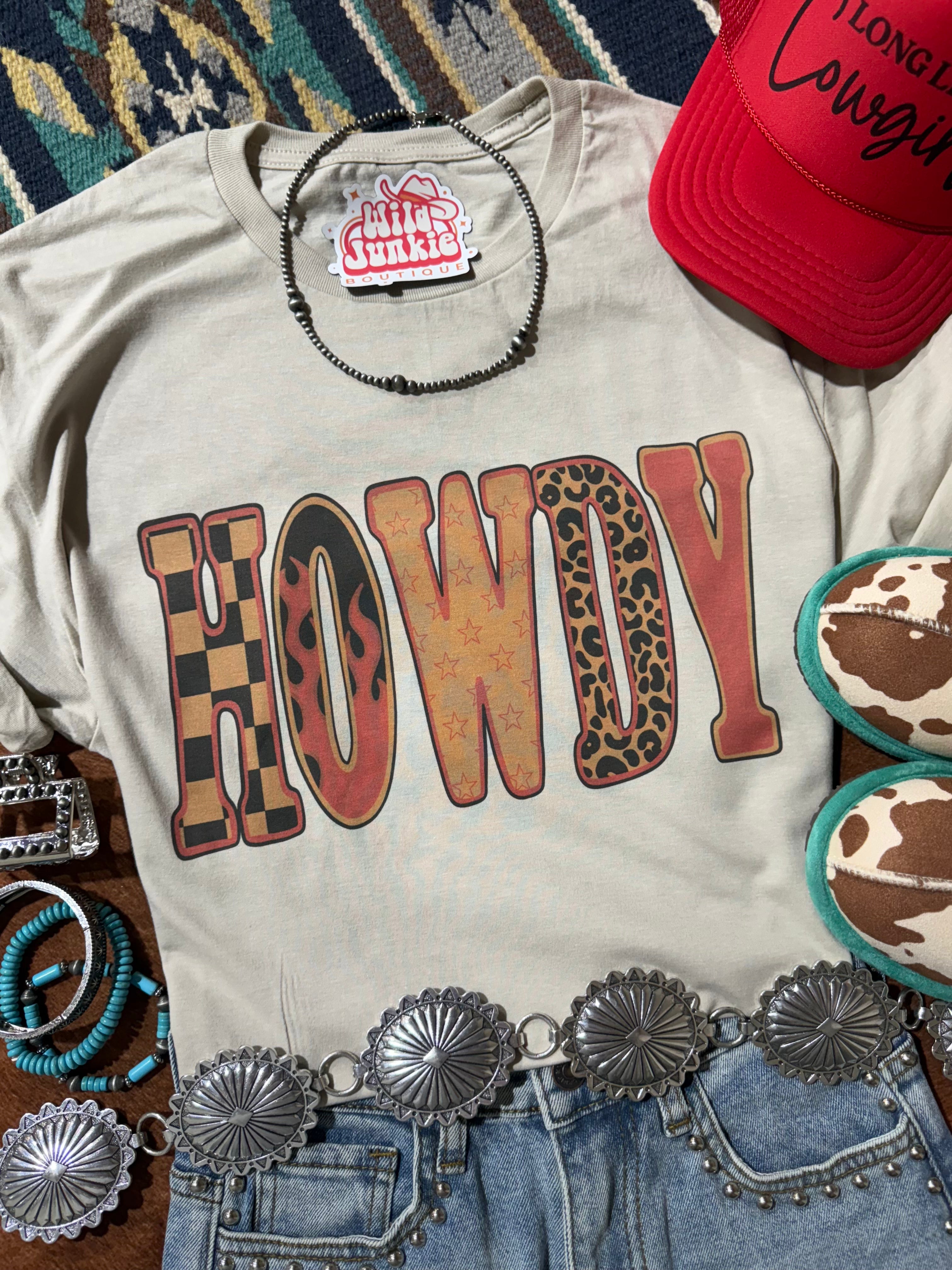 Wild Western Howdy Graphic Tee