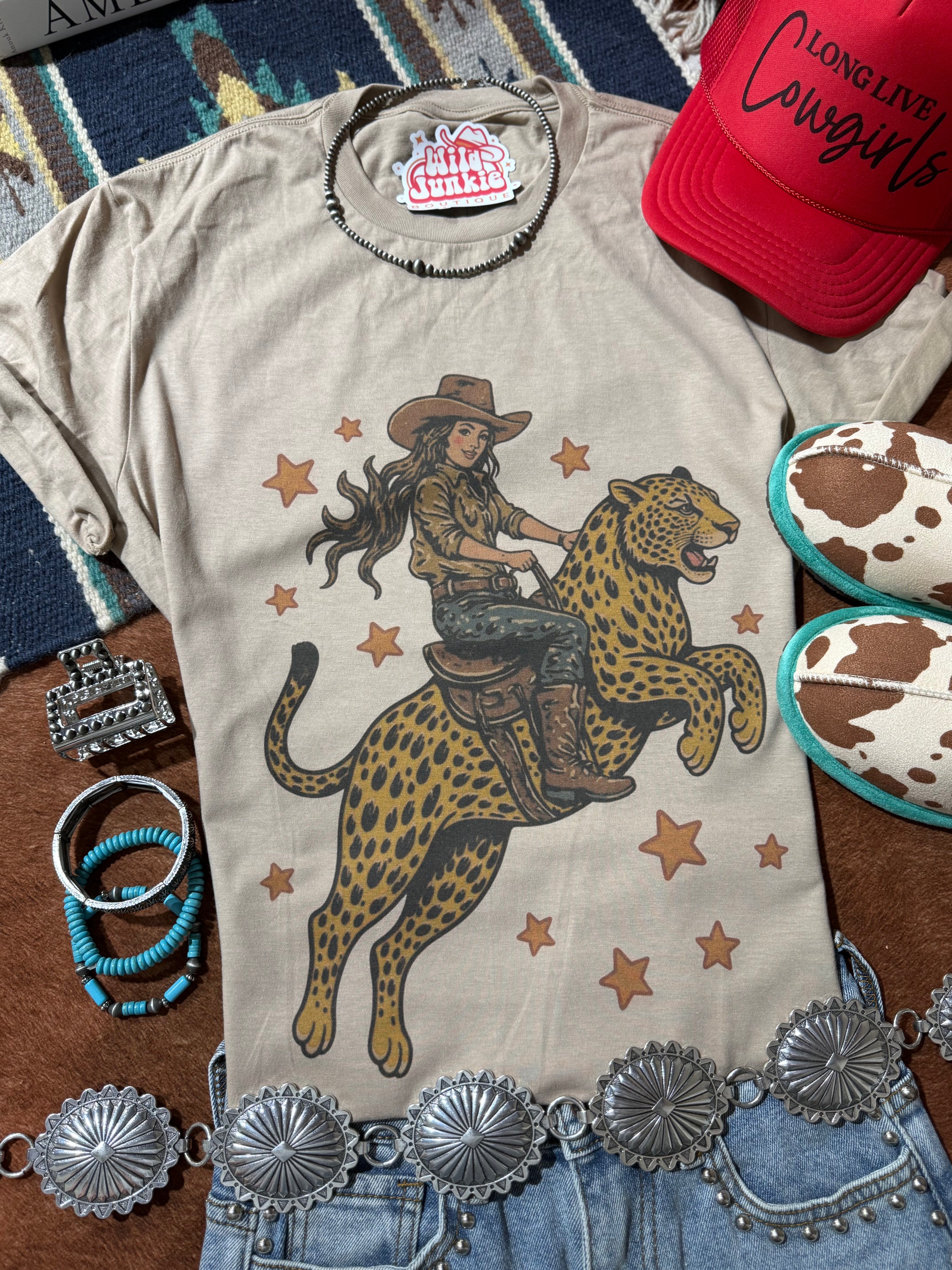 The Untamed Cowgirl Graphic Tee