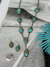 The Turquoise Legacy Necklace And Earring Set