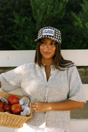 In Good Company Gingham Patch Trucker Hat
