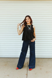 The Lulita Wide Leg Jeans