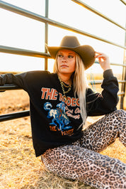 Leopard Wide Leg Jeans