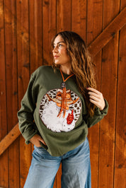 Skyfire Braided Leather Tassel Necklace