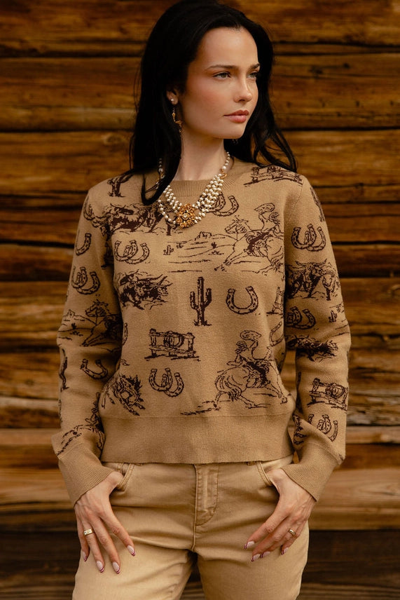 Western Trail Knit Sweater