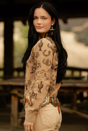 Western Trail Knit Sweater