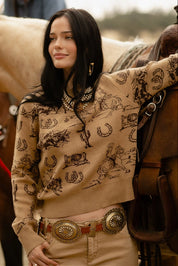Western Trail Knit Sweater