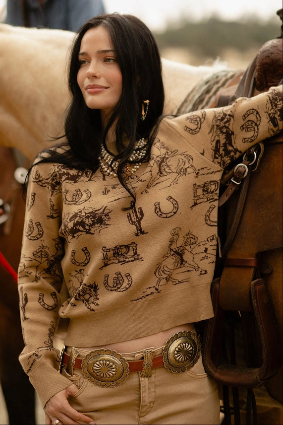 Western Trail Knit Sweater