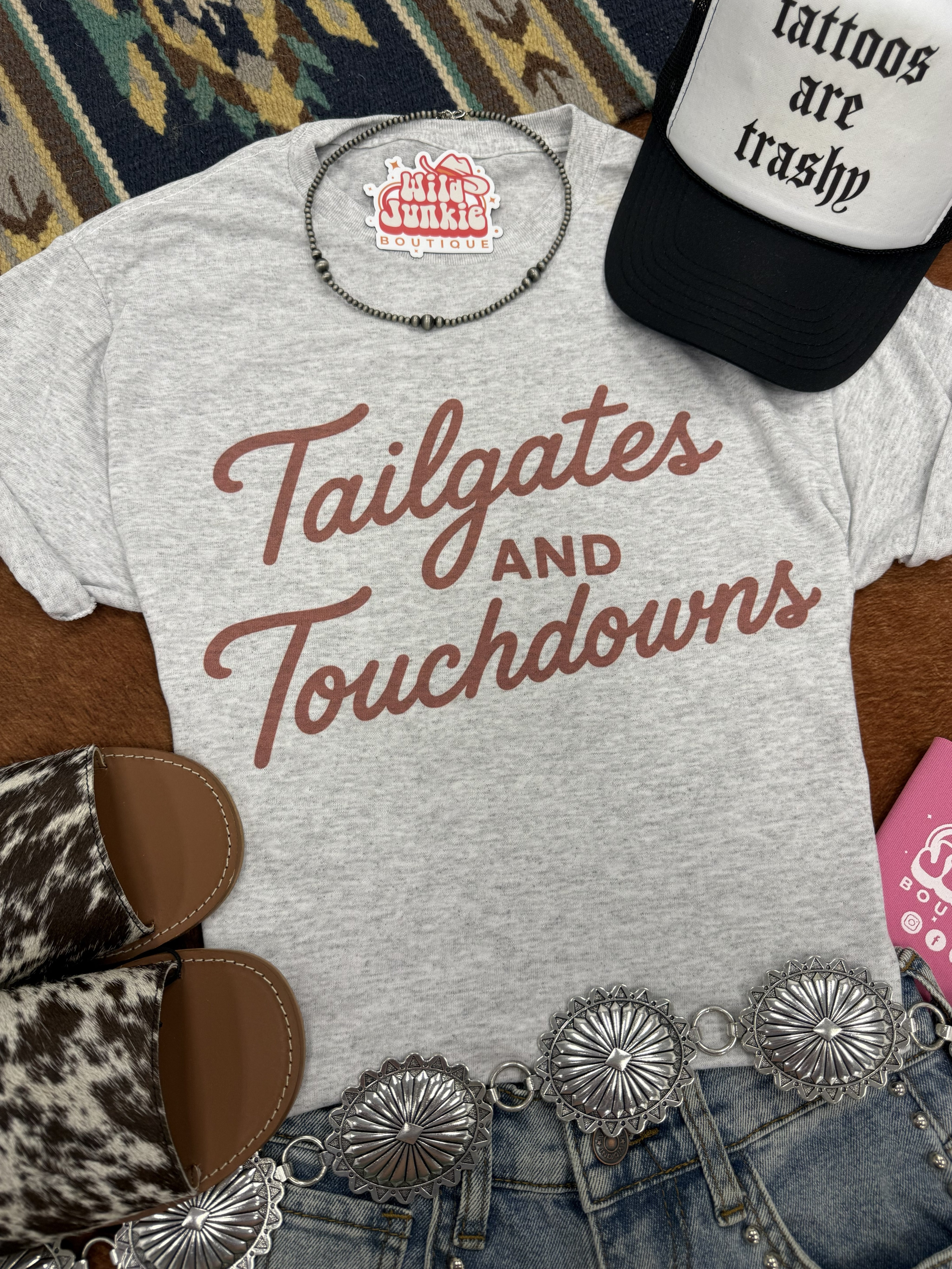 Tailgates and Touchdowns Graphic Tee