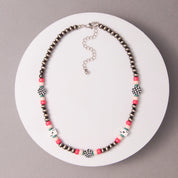 Mutli-Colored Turquoise Beaded Choker