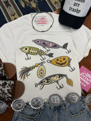 Halloween Fishing Lure Graphic Tee