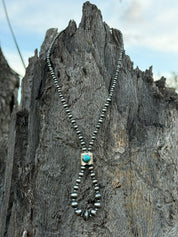 Southwest Spirit Turquoise Lariat Necklace