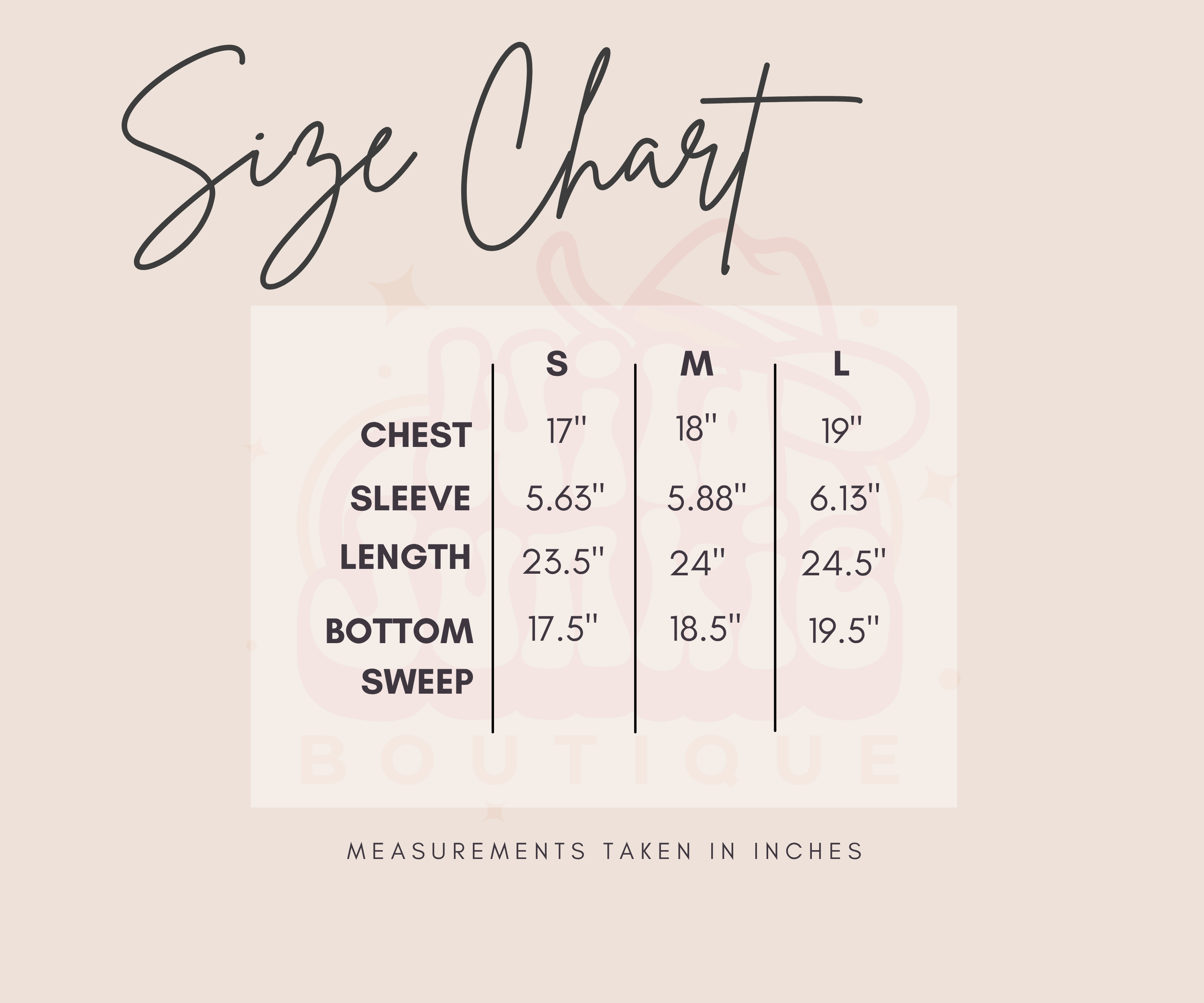 Size Chart Image