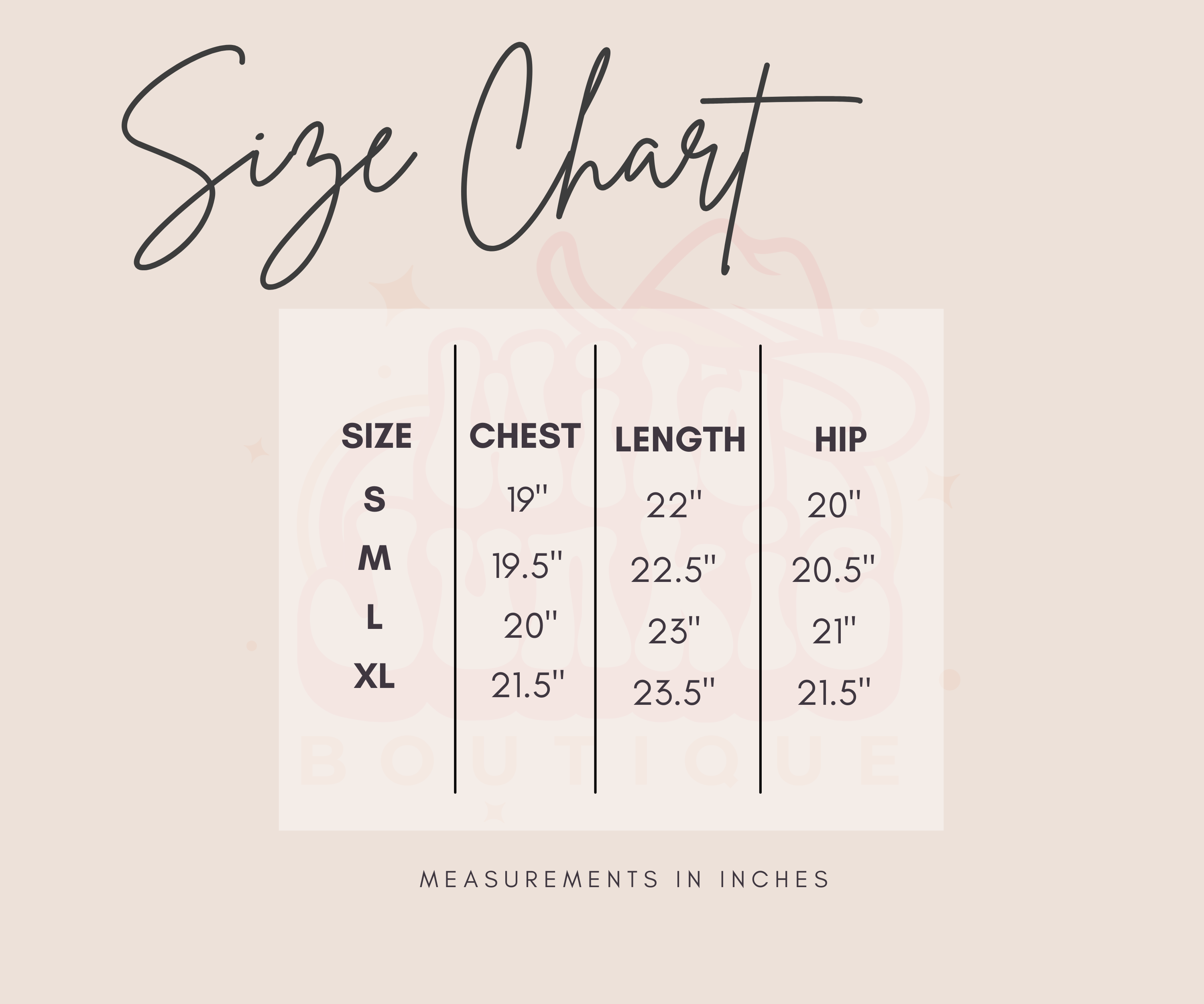 Size Chart Image