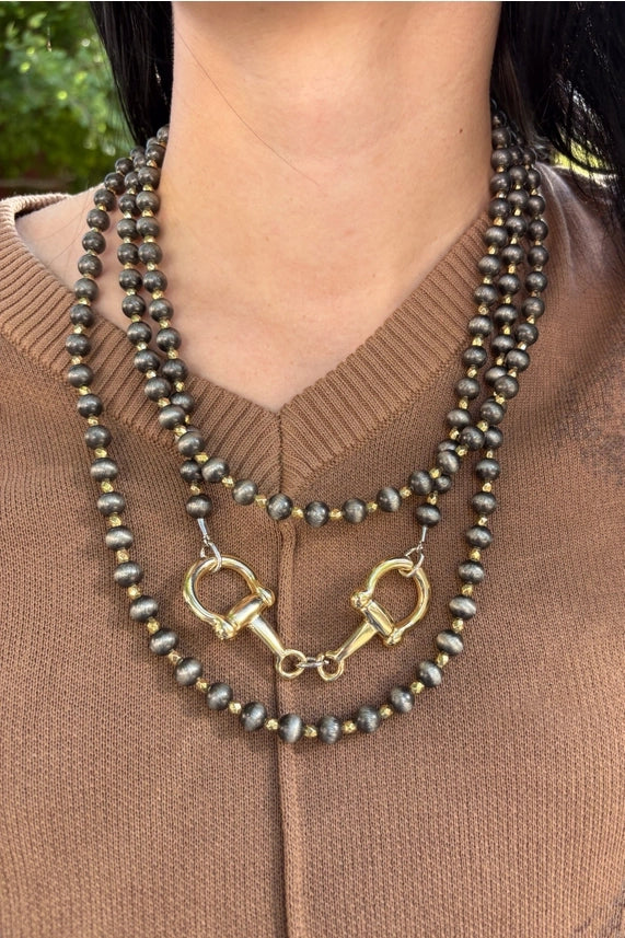 Silver & Gold Layered Necklace