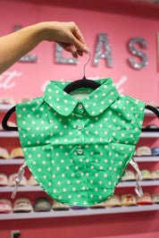 Polka Dot CollarGreen