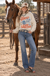 Pour Yourself A Cup of Ambition Graphic SweatshirtSandS