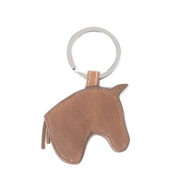 Saddle Up Fringe Hair-on Key Chain