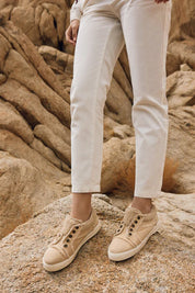 Shearling Edge Sneakers