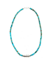 Authentic Kingman Barrel Bead Choker