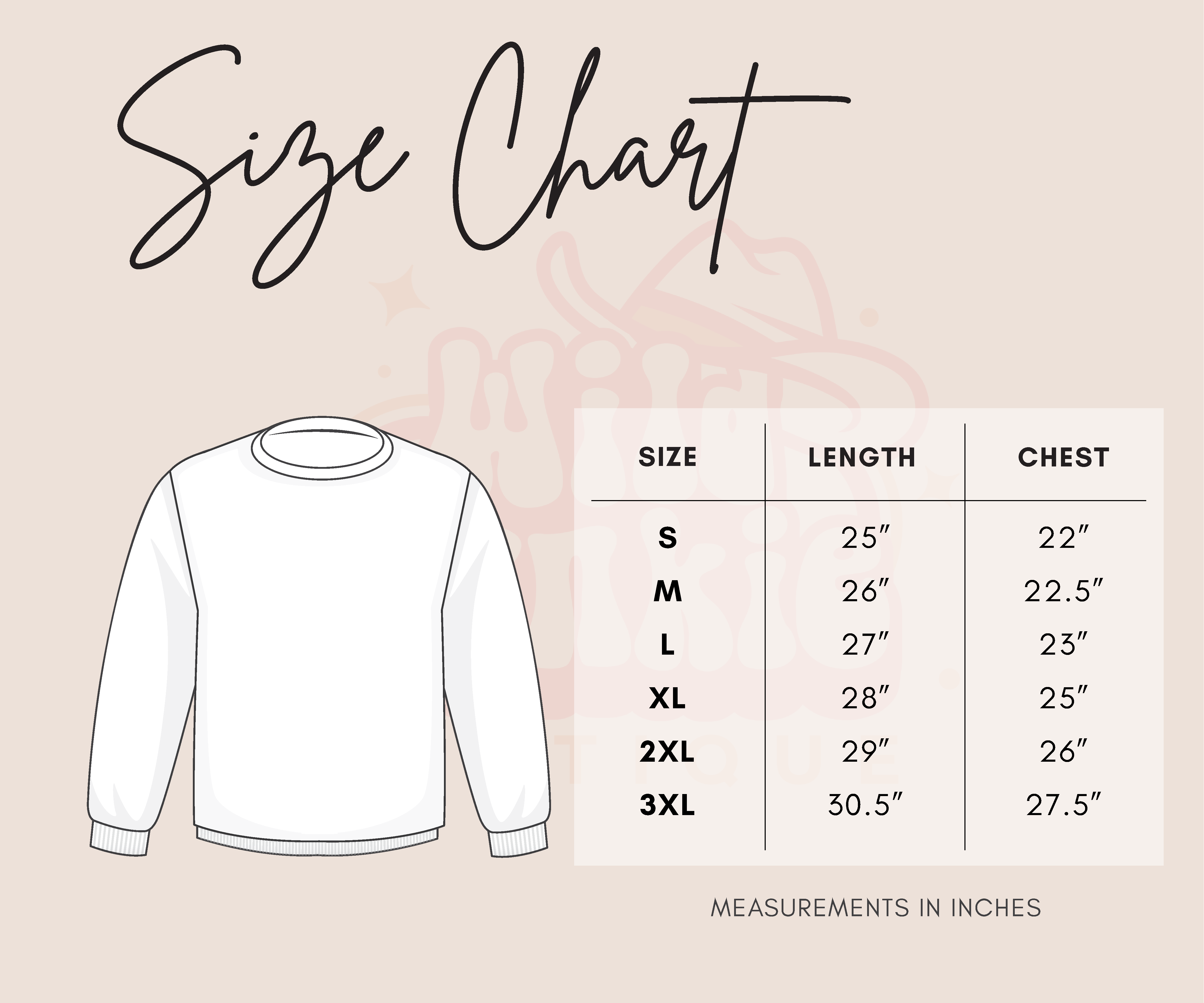 Size Chart Image