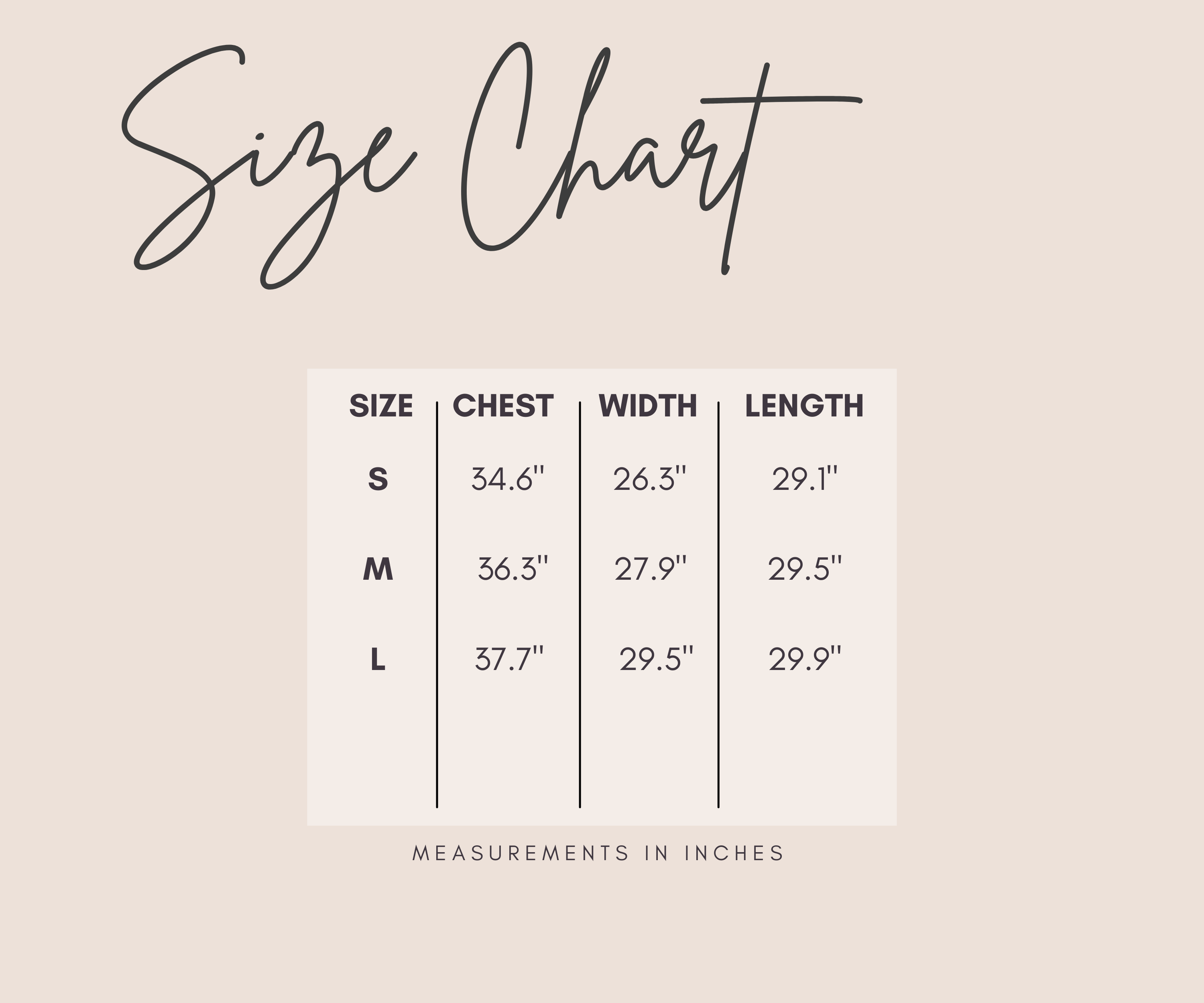 Size Chart Image