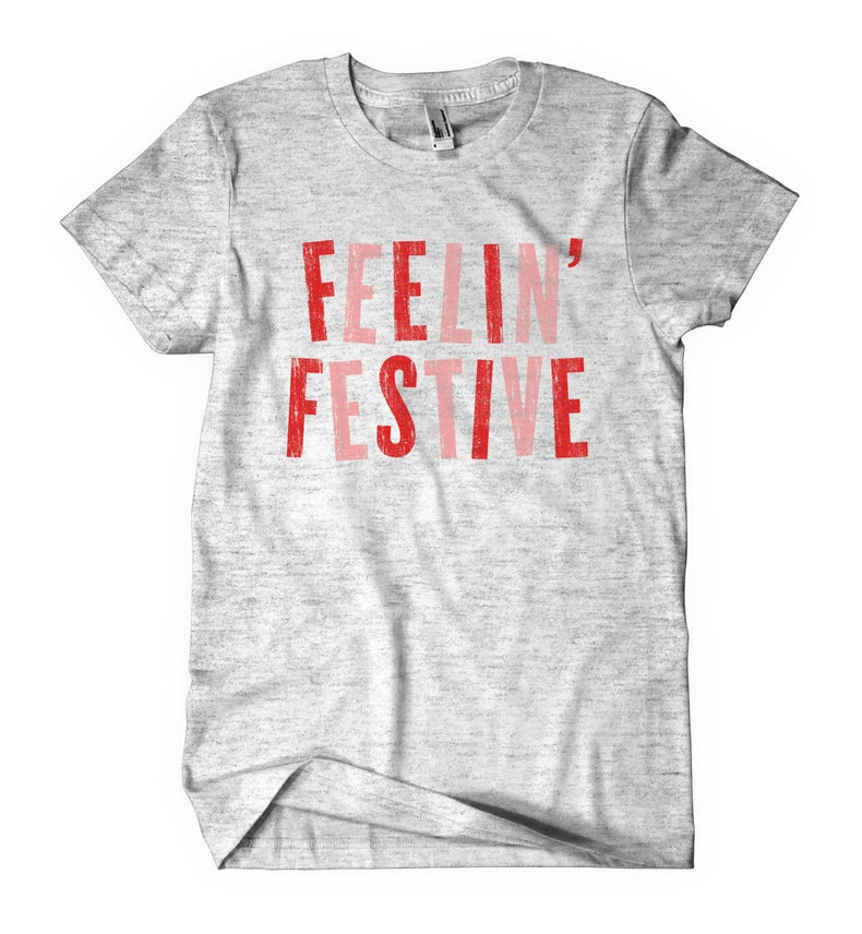 Feelin' Festive Graphic TeeWhite