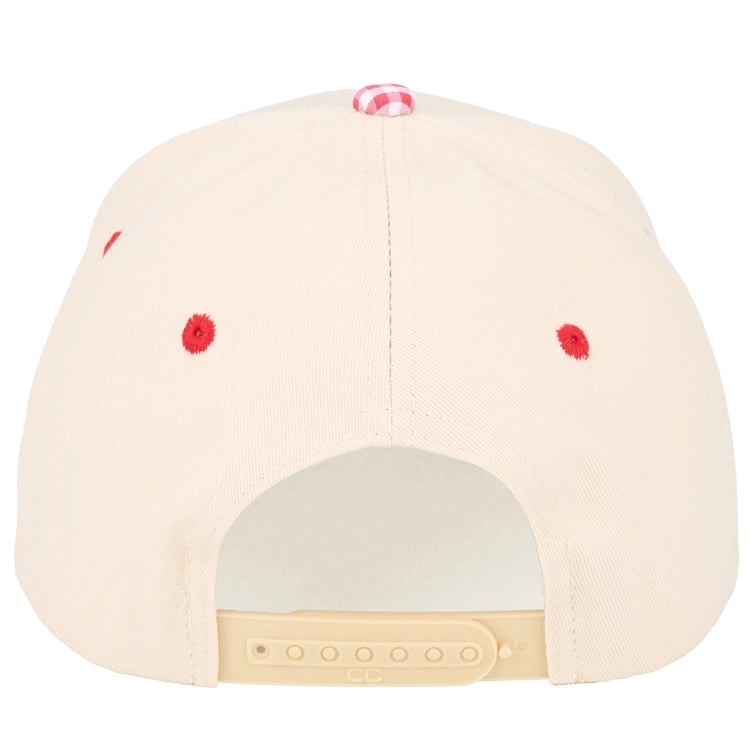 Keepin' It Country Embroidered Gingham Trucker Hat