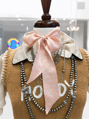Floral Horseshoe Twilly