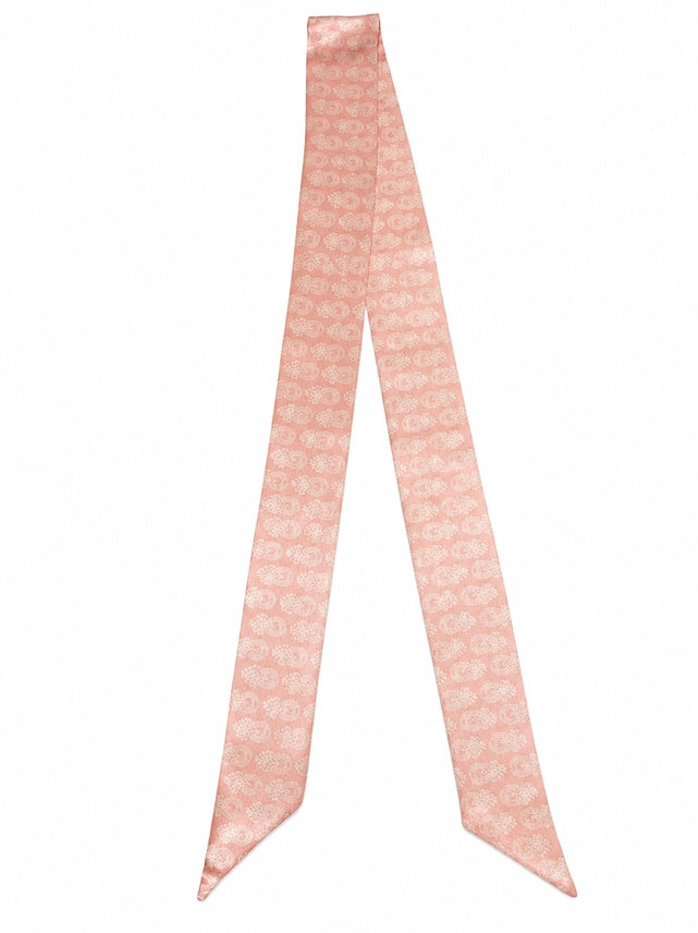 Floral Horseshoe Twilly