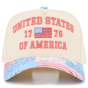 United States of America 1776 Embroidered Trucker Hat