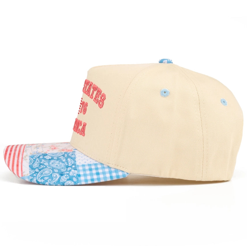 United States of America 1776 Embroidered Trucker Hat