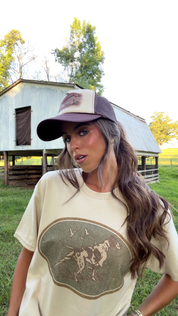 Western Hunt Dog Graphic TeeCementS