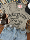 A Little On The Trashy Side Graphic TeeOlive AshS