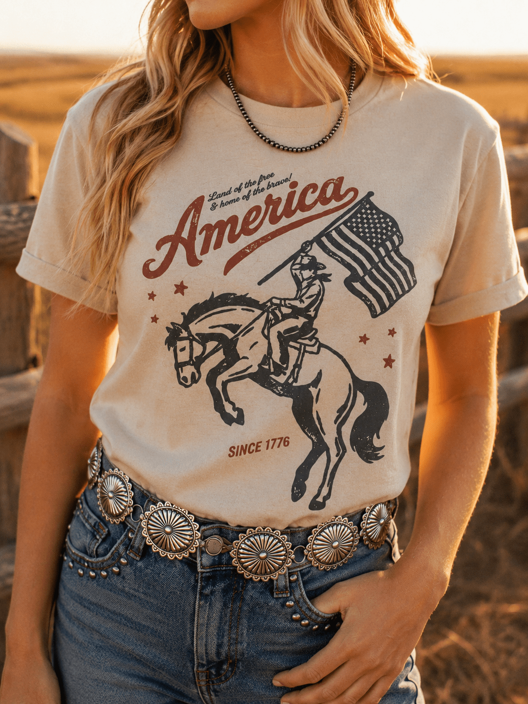 America Since 1776 Graphic TeeCementS