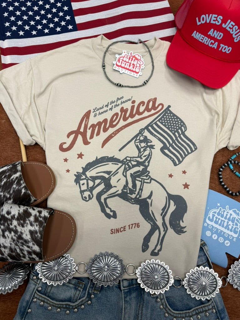 America Since 1776 Graphic TeeCementS