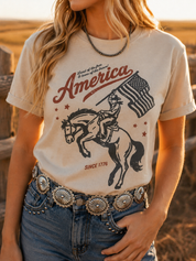 Freedom Ride America Since 1776 Graphic Tee