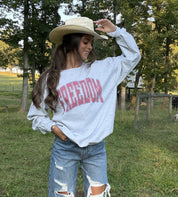 American Freedom Graphic SweatshirtAshS