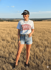 American Freedom Graphic TeeLight AshS