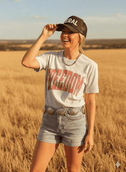 American Freedom Graphic TeeLight AshS