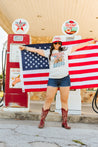 American Rodeo 4th July Graphic TeeNaturalS