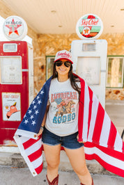 American Rodeo 4th July Graphic TeeNaturalS