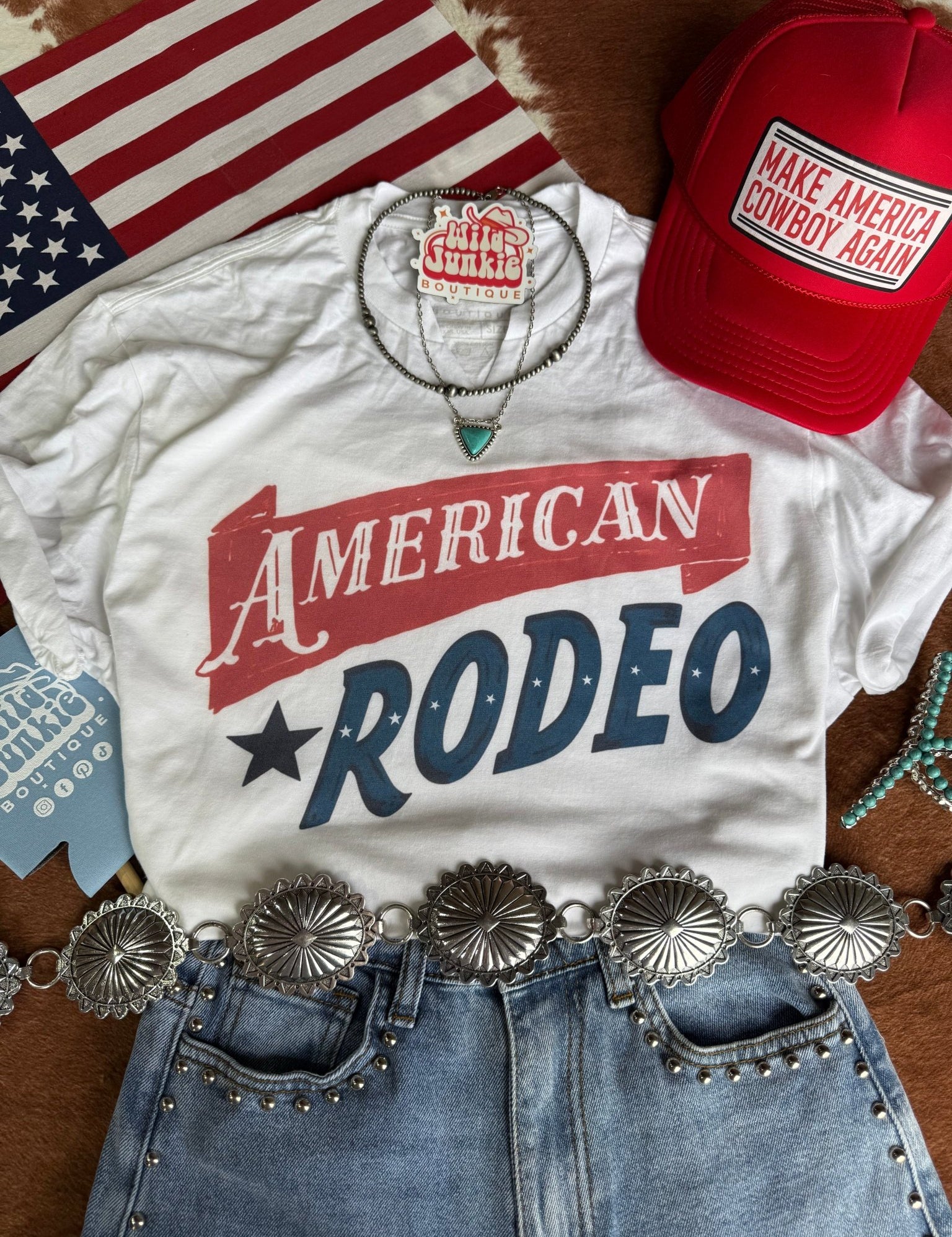 American Rodeo Classic Graphic TeeAdd tee color hereS