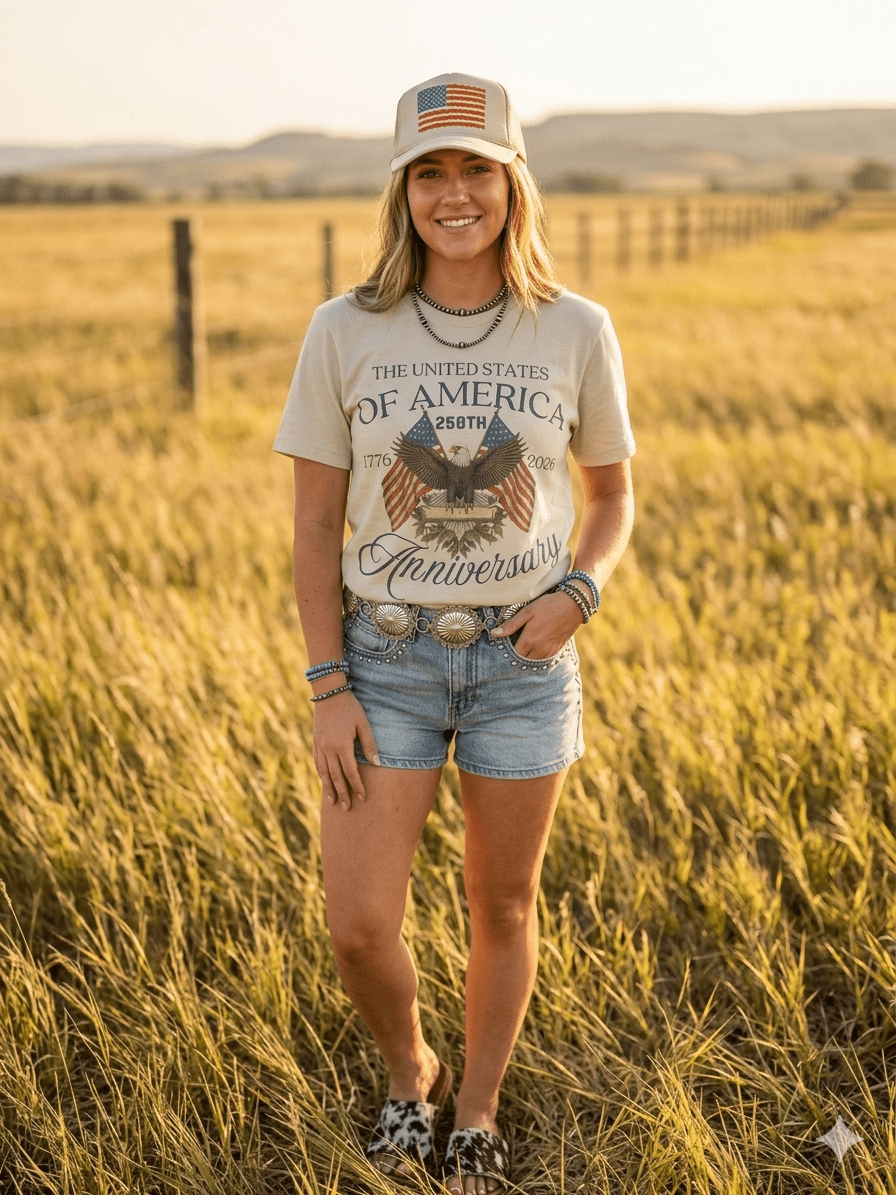 America's 250th Anniversary Graphic TeeCementS