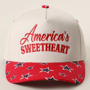 America's Sweetheart Embroidered Trucker Hat