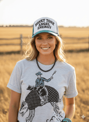 Armadillo Rodeo Graphic TeeLight AshS